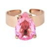 Ringar E of Sweden | Svea Crystal Rose Drop Ring Rose