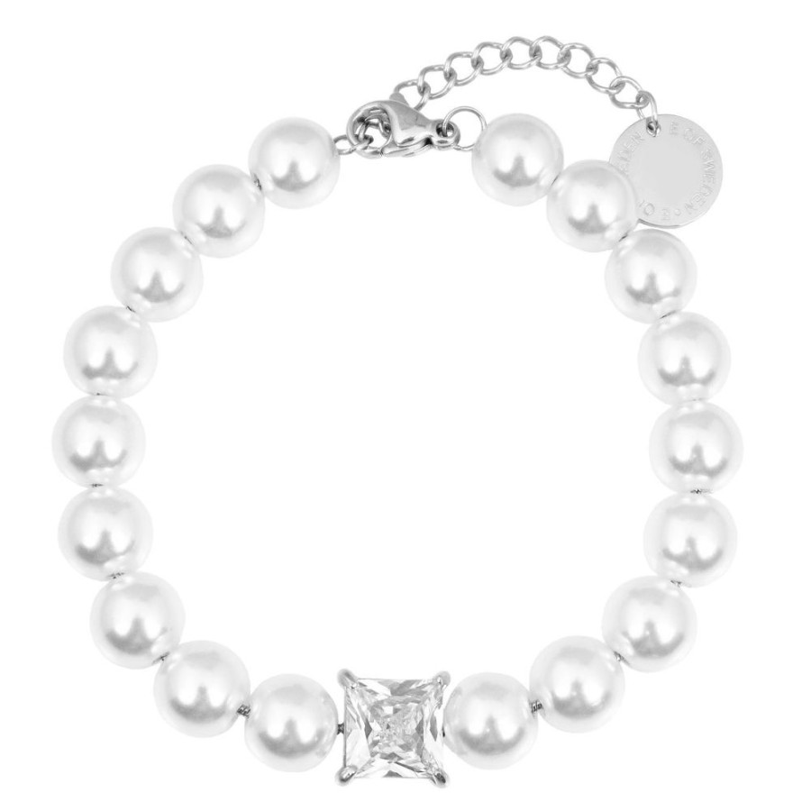 Armband E of Sweden | Pearl Crystal Armband Stal