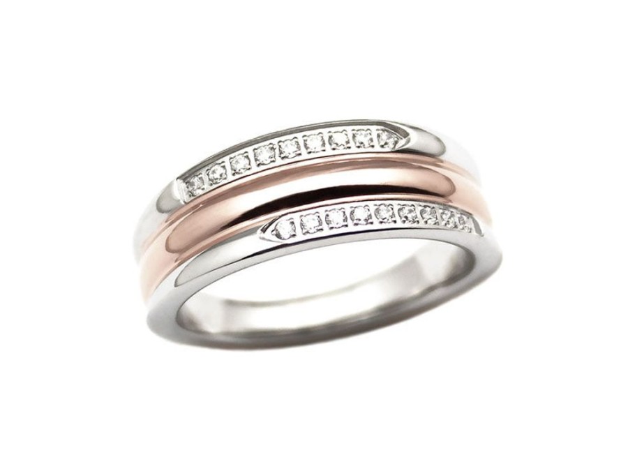 Ringar E of Sweden | Alice Ring Stal/Rose