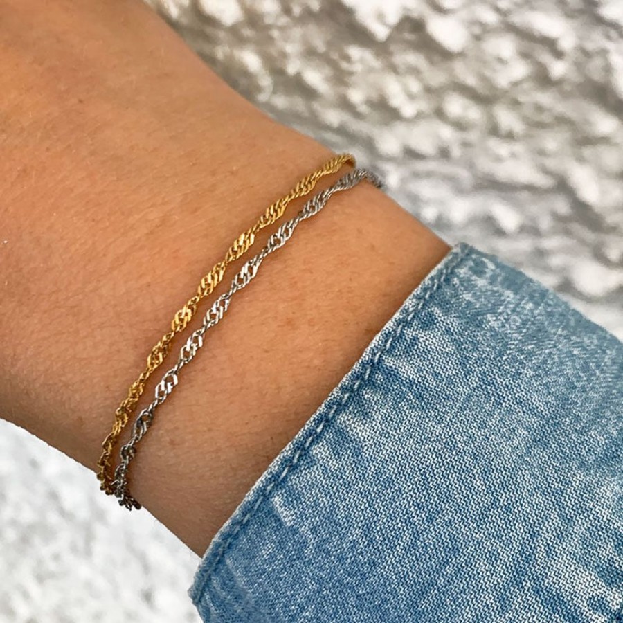 Armband E of Sweden | Silvia Armband Stal