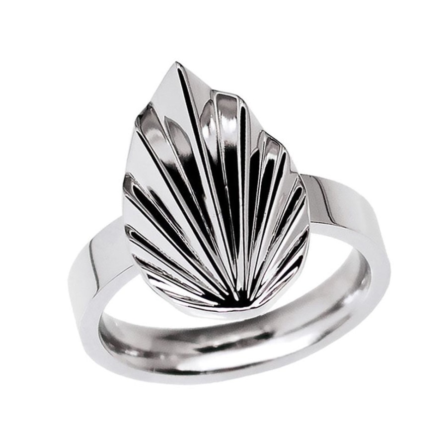 Ringar E of Sweden | Leaf Ring Stal